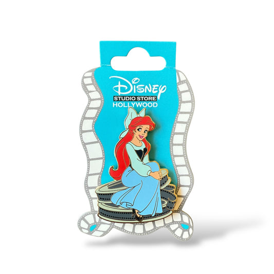 DSSH Open Edition Ariel Sitting on Movie Reels Pin
