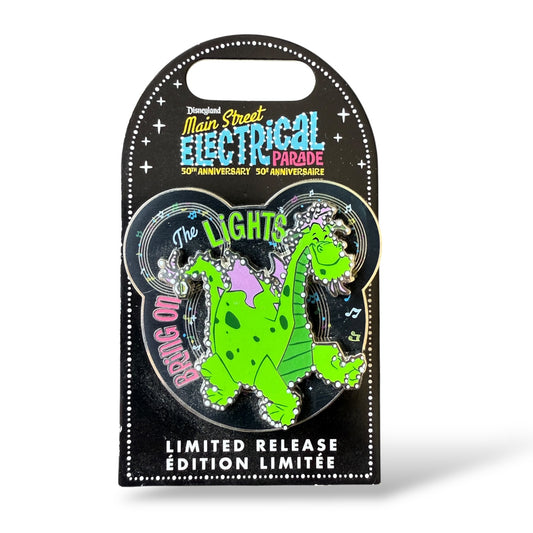 DLR Main Street Electrical Parade 50th Anniversary Bring On The Lights Elliott Pin