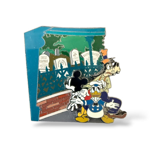 WDW Haunted Attraction Collection Gang in The Graveyard Pin