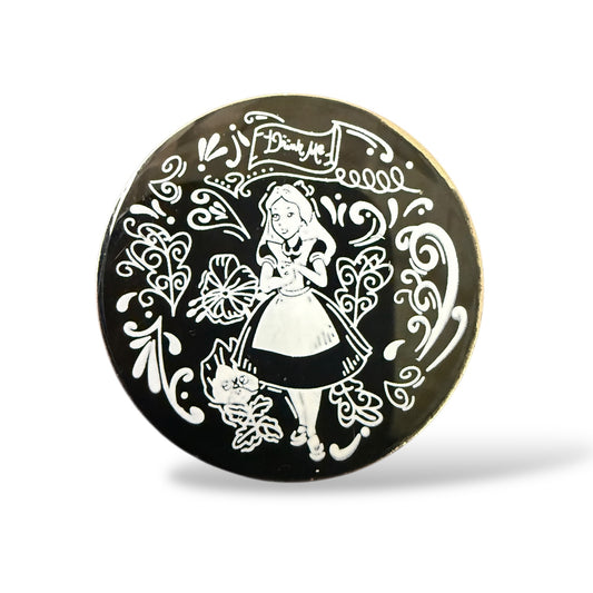 Disney Parks Alice in Wonderland Sketch Booster Alice Pin