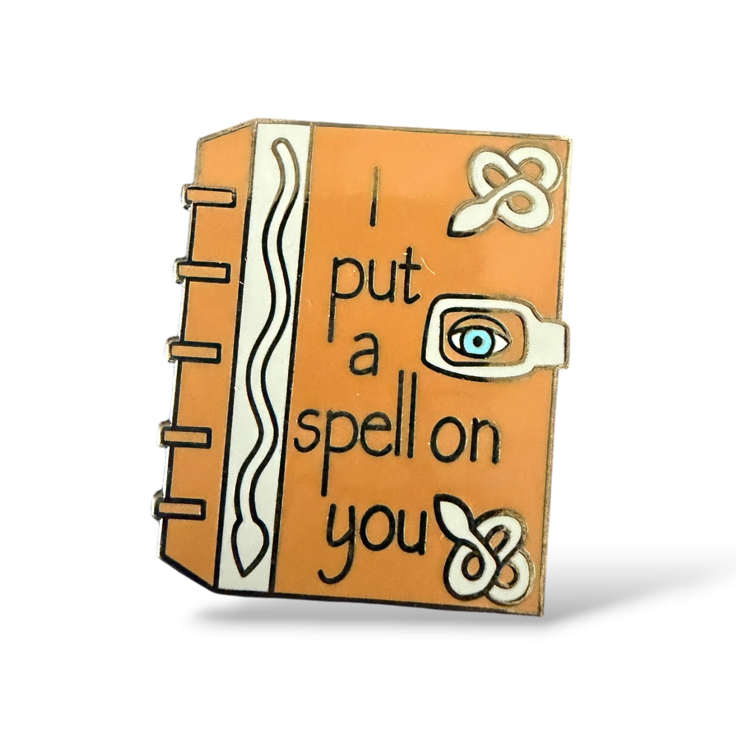Hocus Pocus I Put A Spell On You Book Fantasy Pin