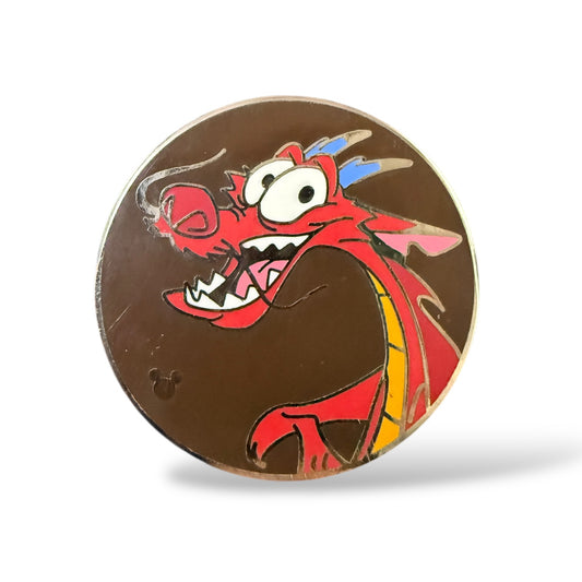 Cast Lanyard Disney Dragon Profiles Mushu Hidden Mickey Pin