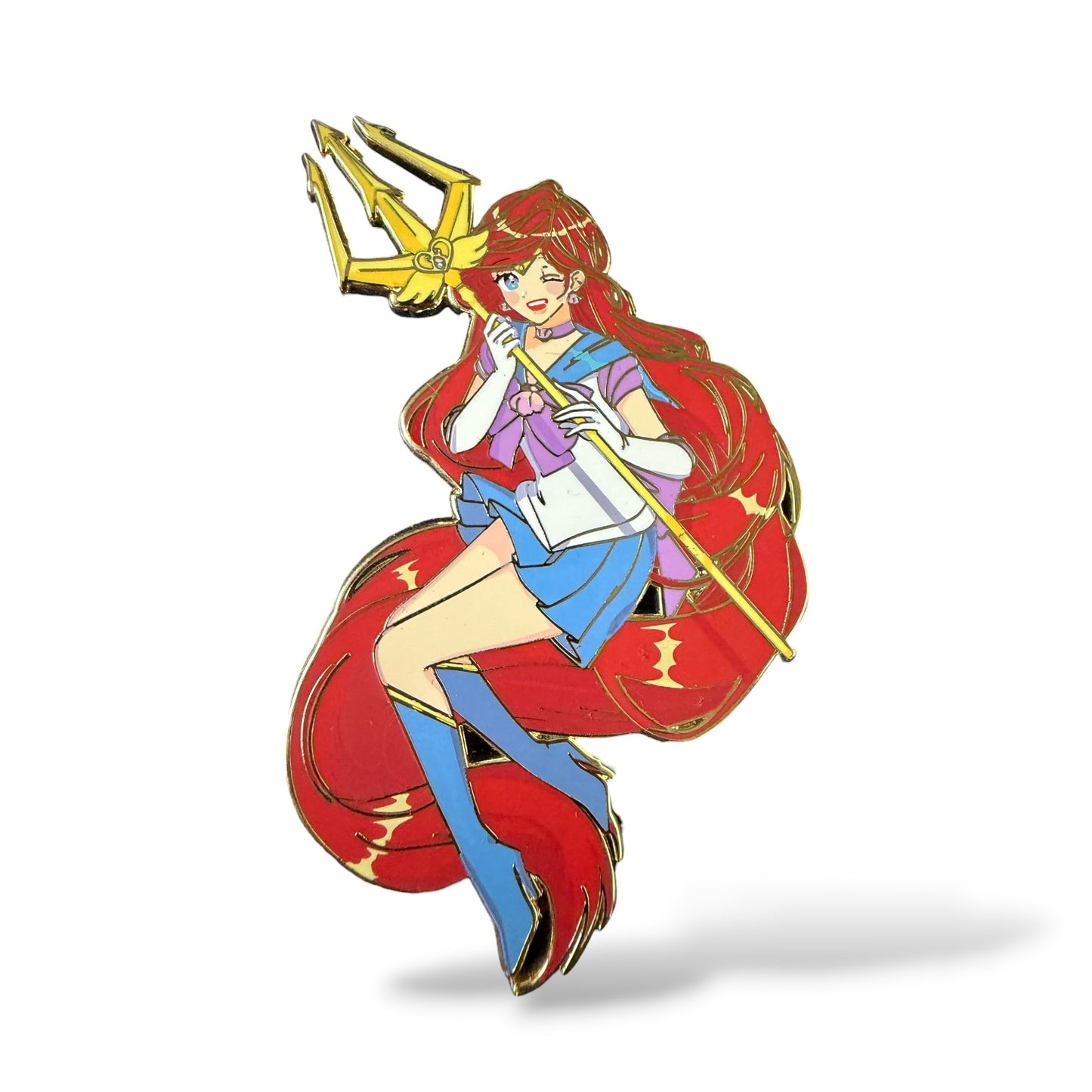 Anime Style Princess Ariel Fantasy Pin