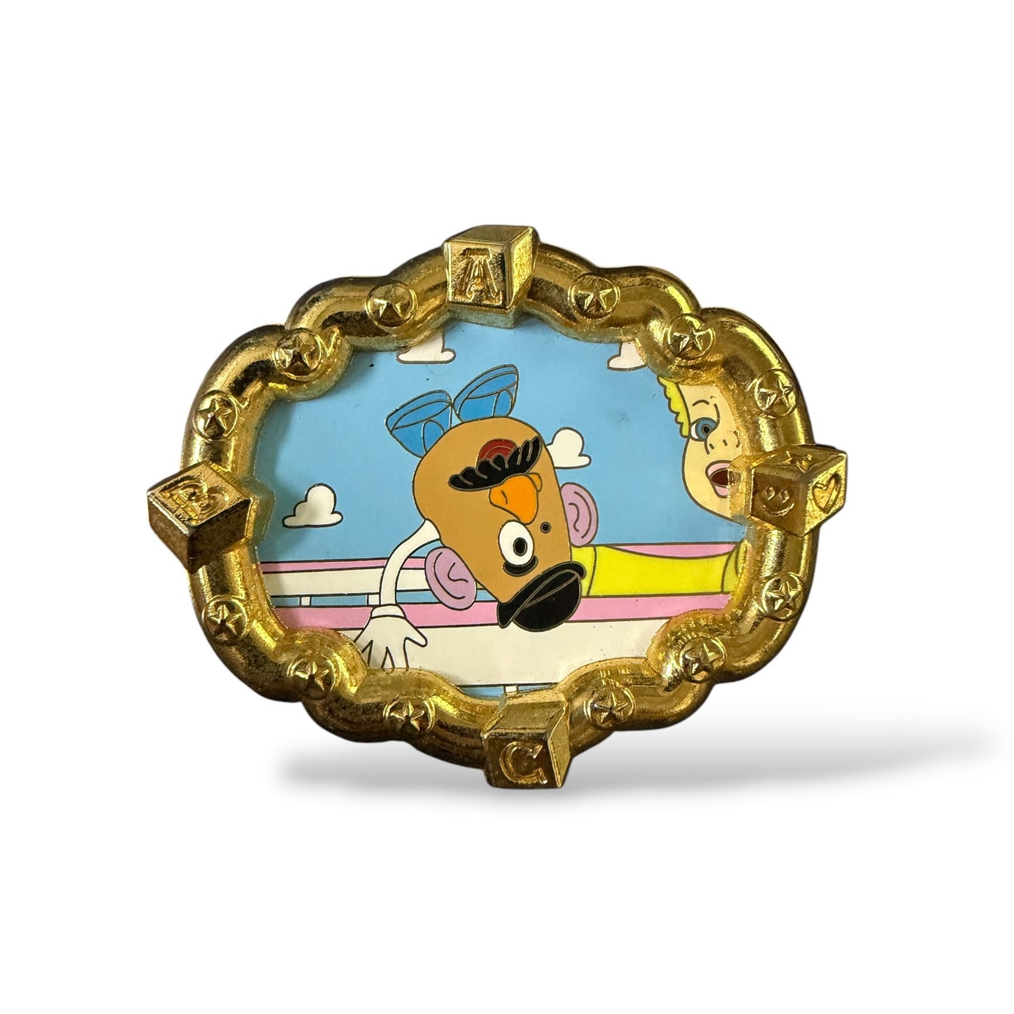 Toy Story Memorable Moments Mr. Potato Head Playing with Molly Fantasy Pin