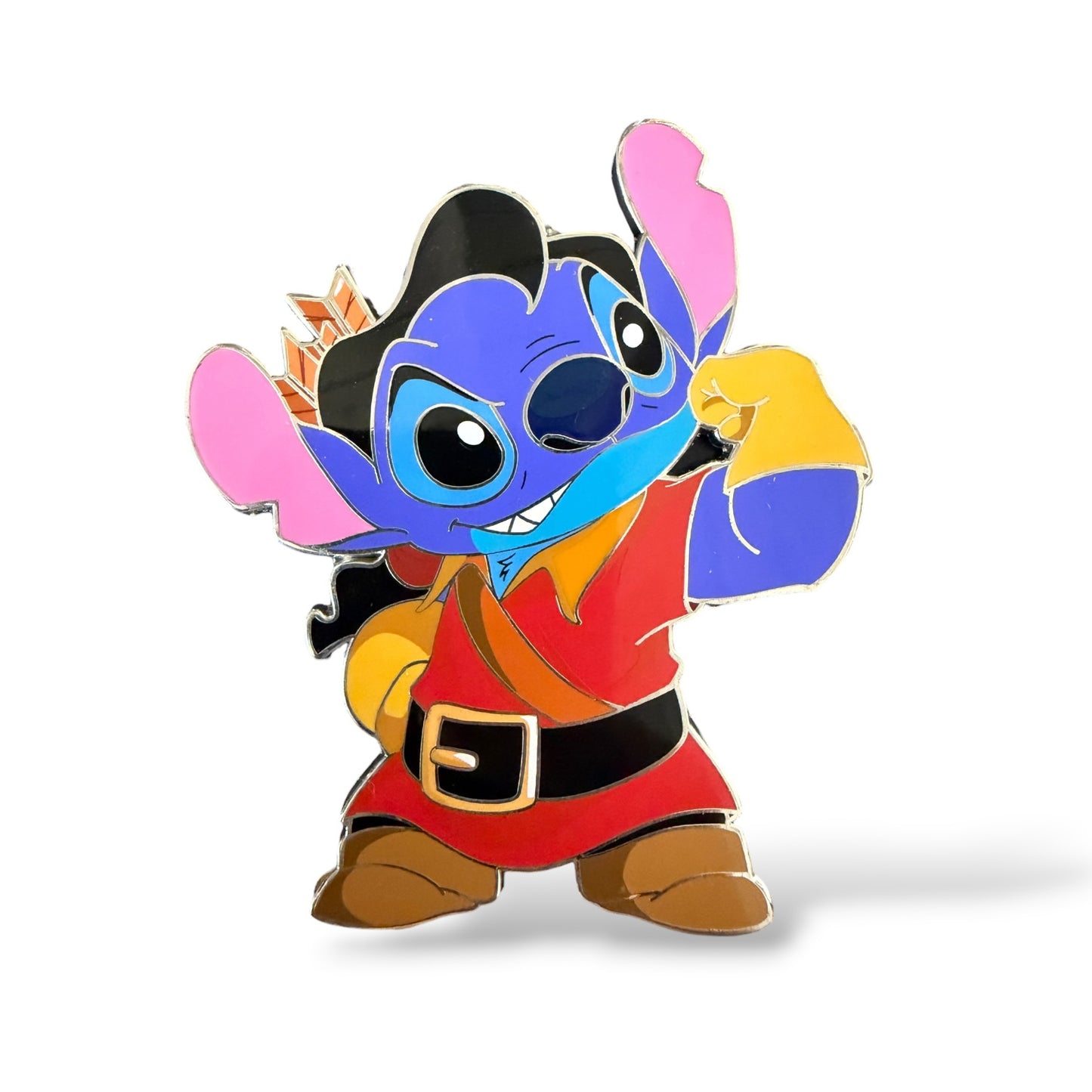 Stitch Dressed as Disney Villain Gaston Fantasy Pin