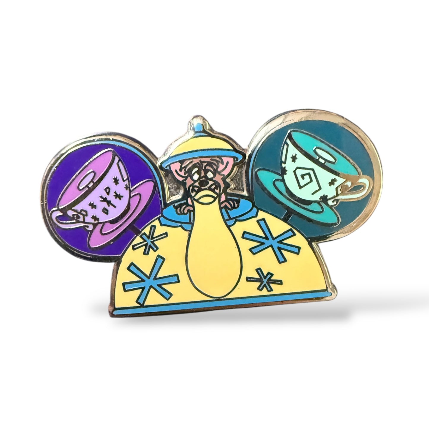 Disney Parks Character Earhat Mystery Mad Tea Party Pin