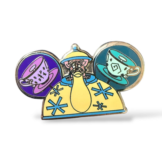 Disney Parks Character Earhat Mystery Mad Tea Party Pin