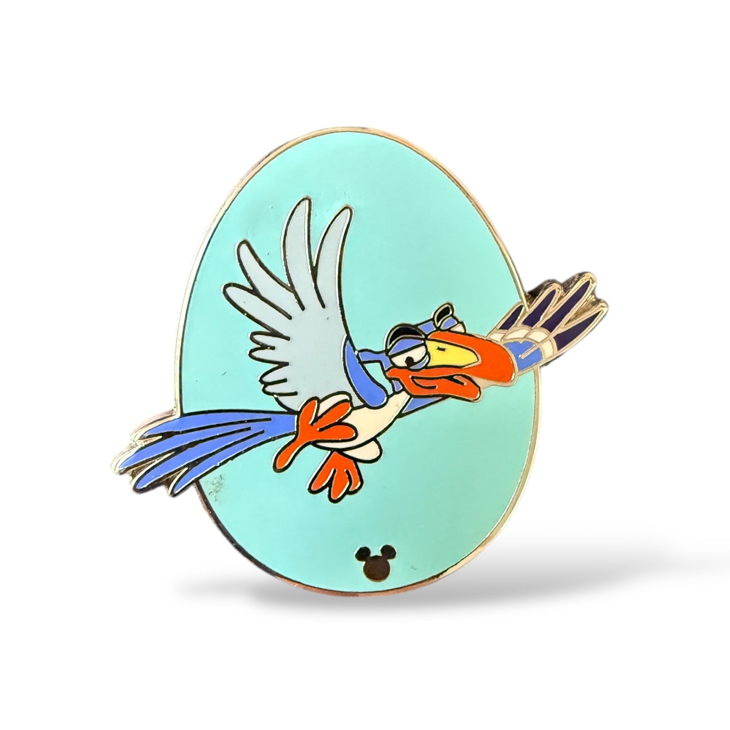 Cast Lanyard Bird Eggs Zazu Hidden Mickey Pin