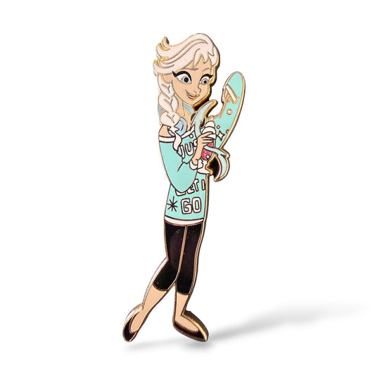 Frozen Sleepover Pajamas Elsa Pin