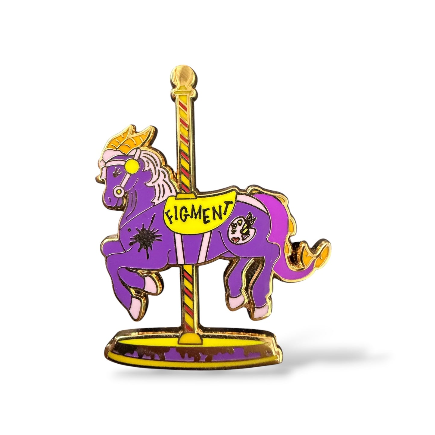 Carousel Horse Figment Fantasy Pin