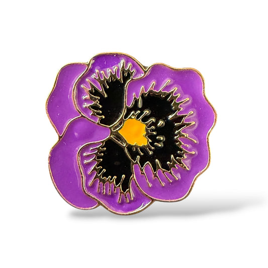 Alice in Wonderland Flower Fantasy Pin