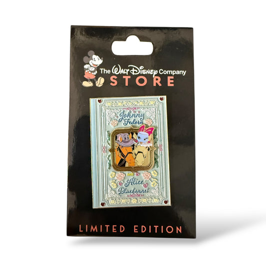 DEC Romantic Novels Series Johnny Fedora and Alice Bluebonnet Pin