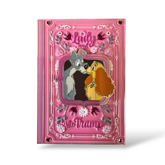 DEC Romantic Novels Series Lady and The Tramp Pin