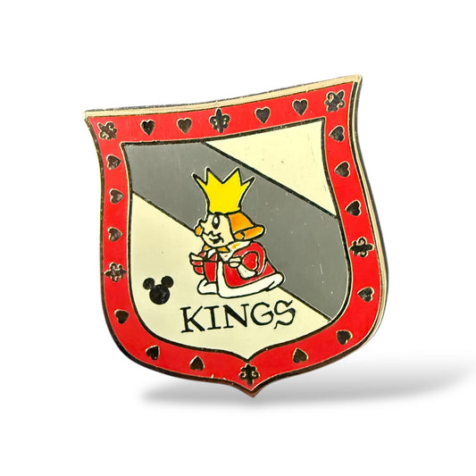 Cast Lanyard Bathroom Signs Fantasyland King of Hearts Hidden Mickey Pin