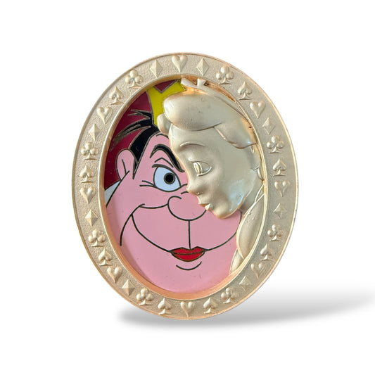 Disney Parks Disney Duets Queen of Hearts and Alice Pin