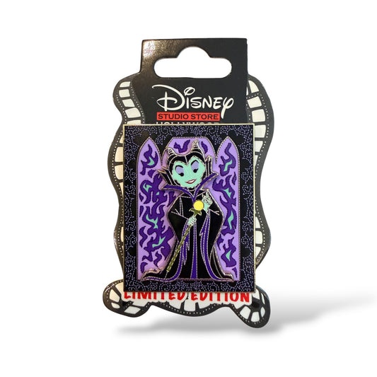 DSSH Cute Characters in Tapestry Maleficent Pin
