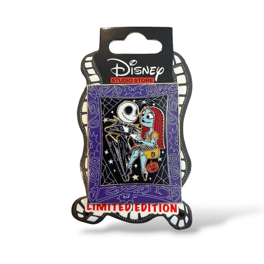 DSSH Cute Characters in Tapestry Jack and Sally Pin