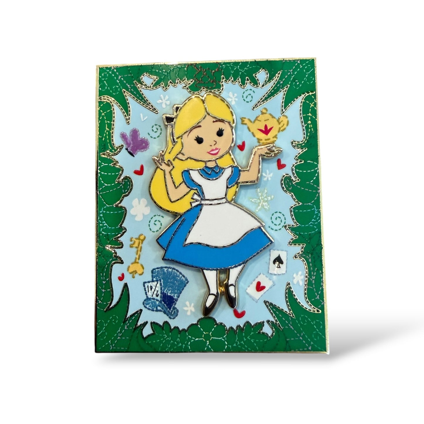 DSSH Cute Characters in Tapestry Alice Pin