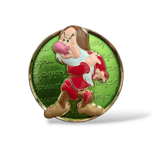 DSSH Cursive Cuties Grumpy Pin
