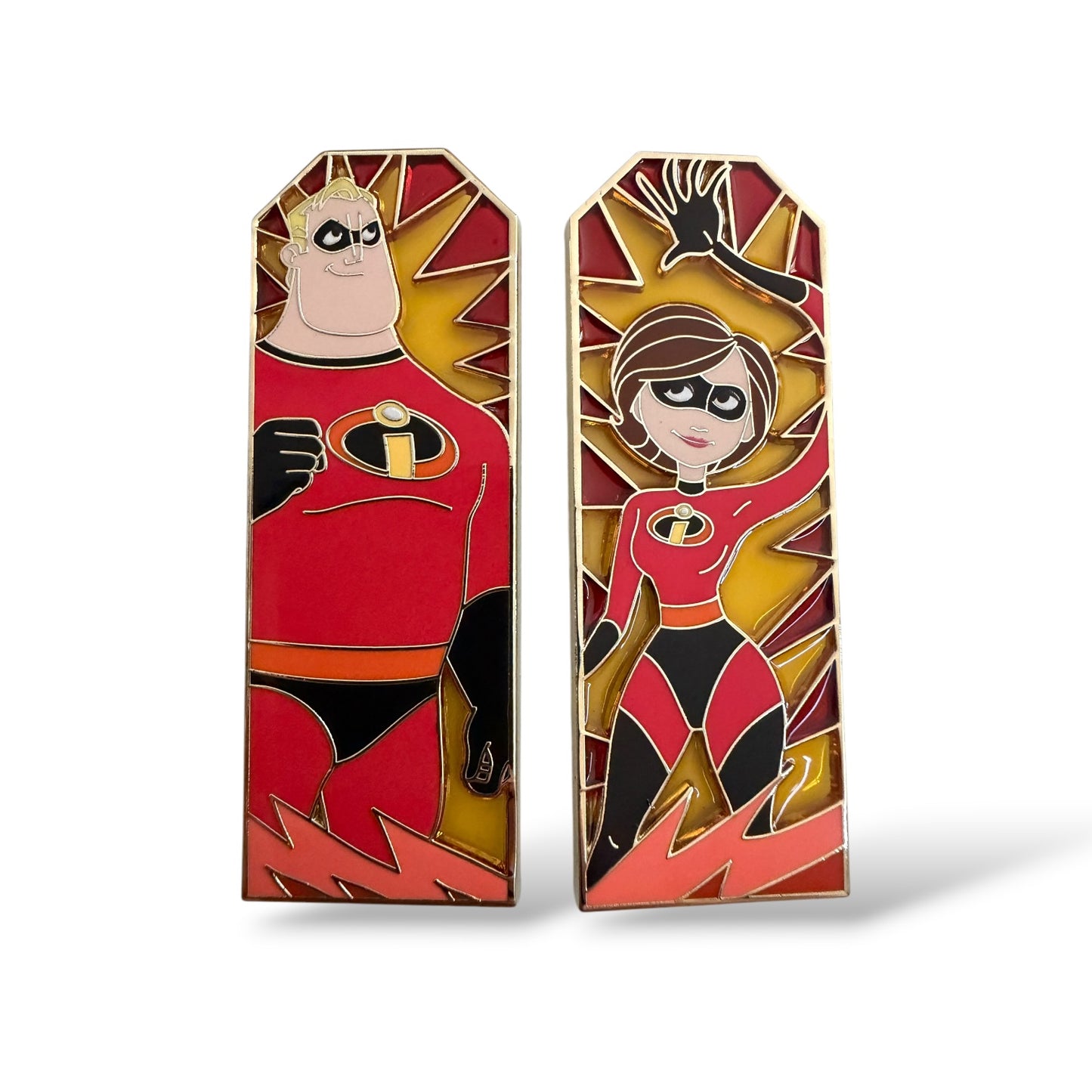 DSSH Duos The Incredibles Stain Glass Pin Set