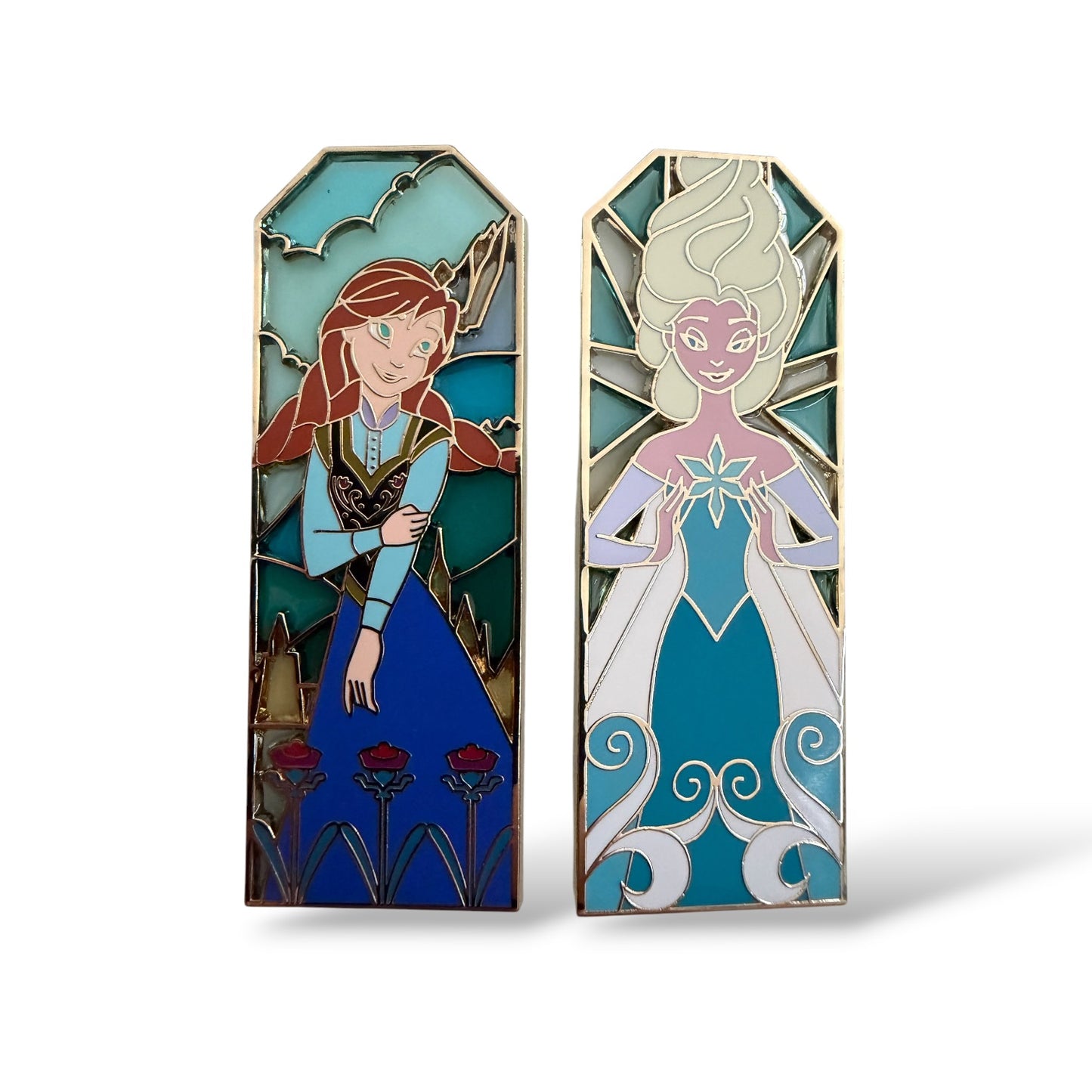 DSSH Duos Frozen Stain Glass Pin Set