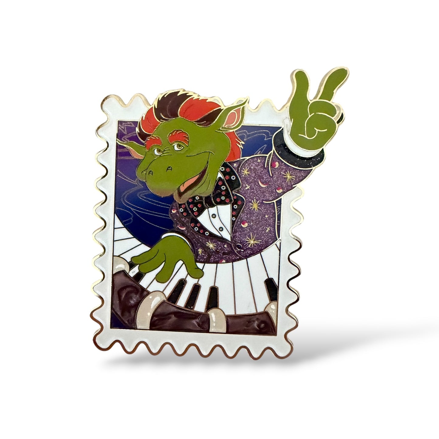 WDI Disney Park Stamps Sonny Eclipse Cosmic Ray's Starlight Cafe Pin
