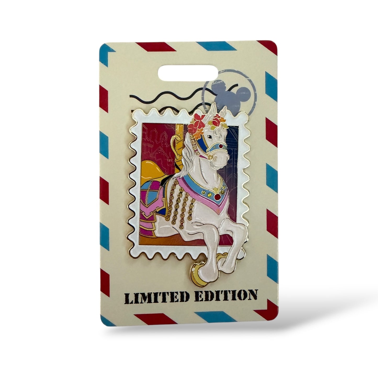 WDI Disney Park Stamps Jingles King Arthur Carousel Pin