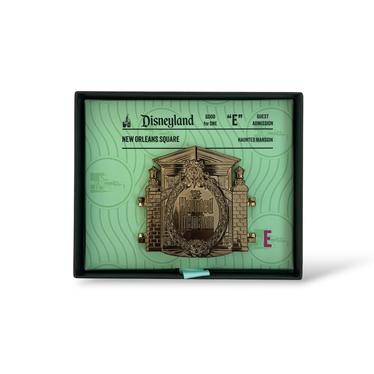 WDI Disney Attraction Panoramas Haunted Mansion Hinged Jumbo Pin