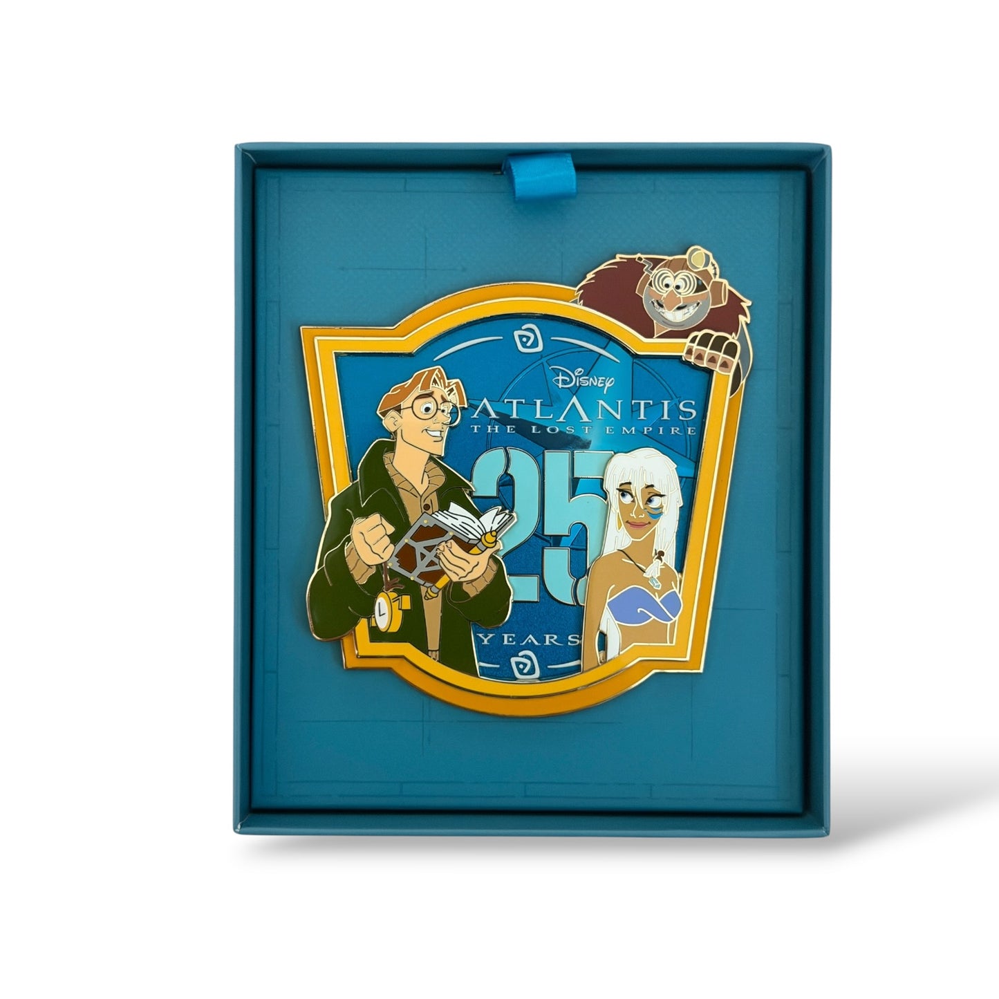 Disney Store Beyond The Magic Atlantis 25th Anniversary Jumbo Pin