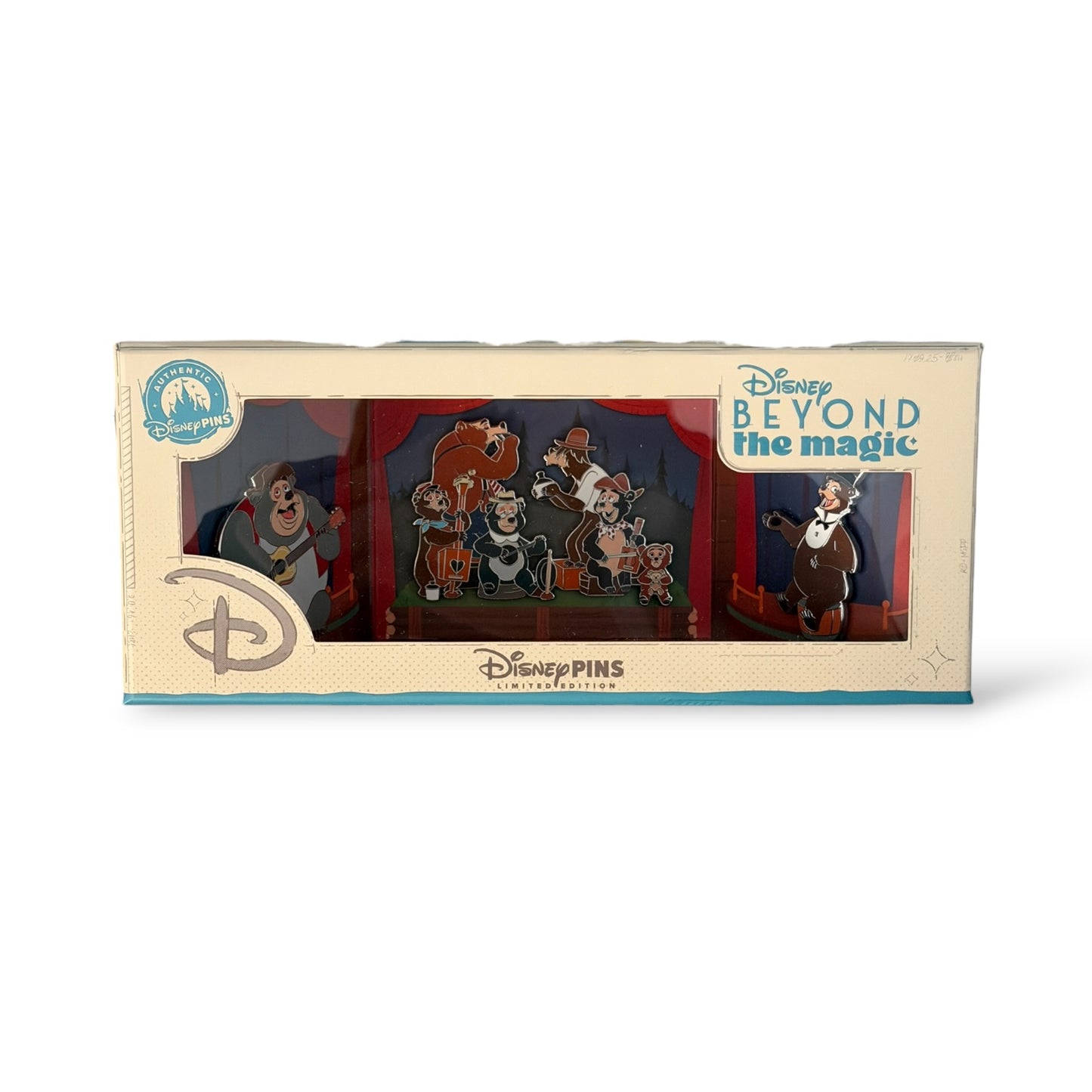 Disney Store Beyond The Magic Country Bear Jamboree Pin Set