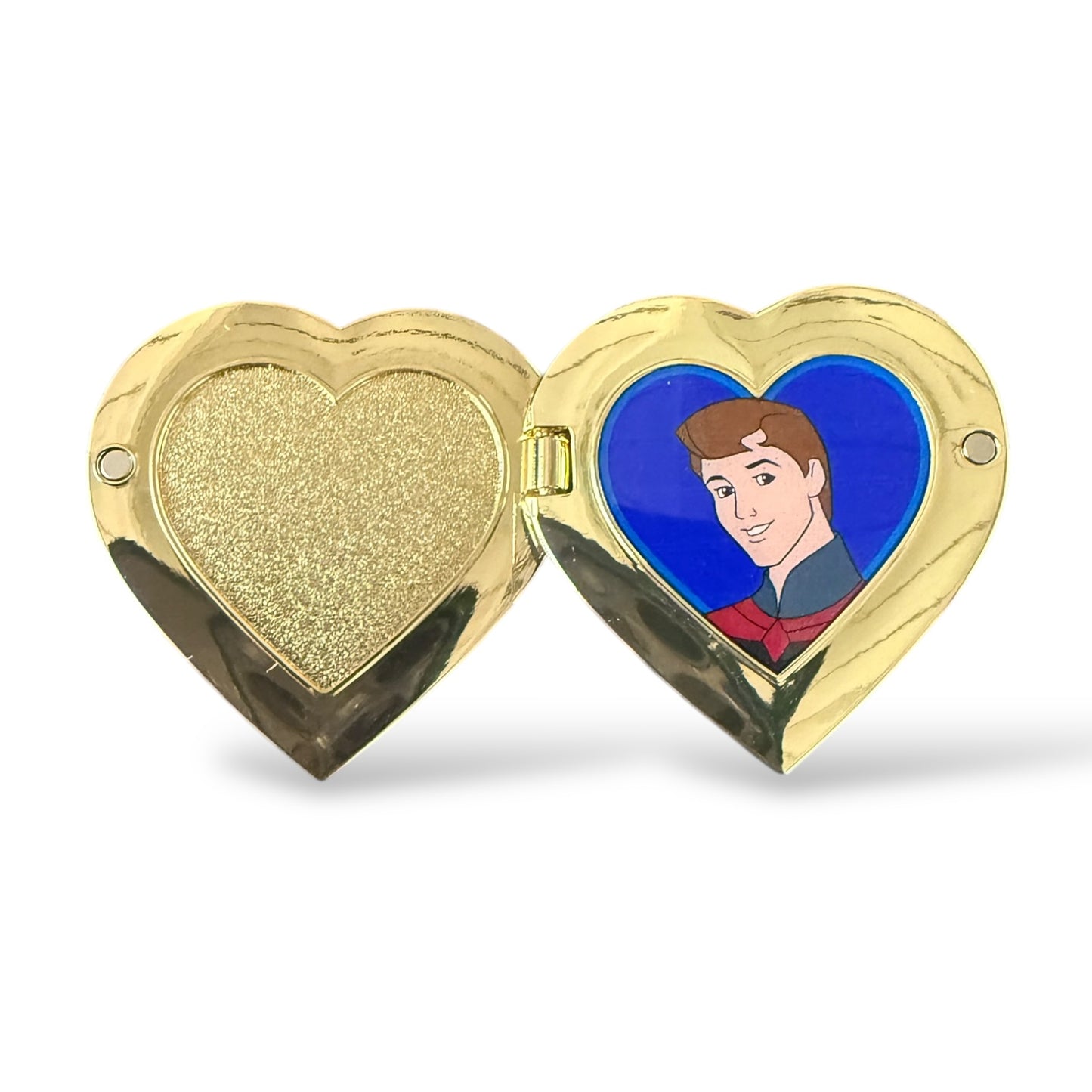 DLRP Heart-Shaped Prince Lockets Phillip Hinge Pin