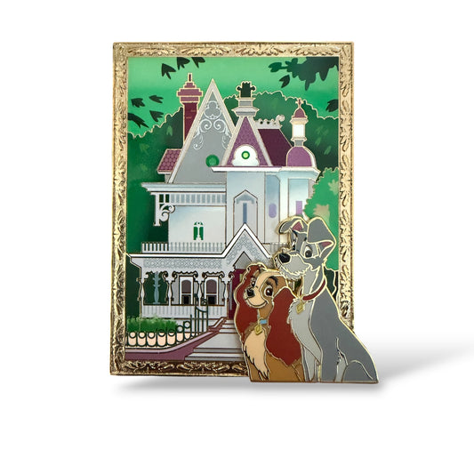DEC Welcome Home Lady and The Tramp Pin
