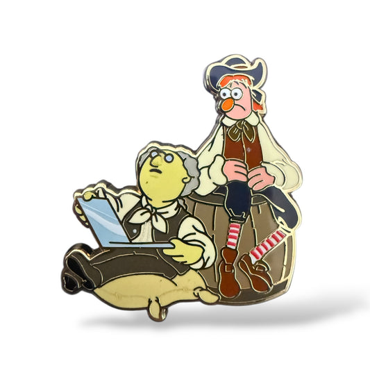 WDI Muppet Treasure Island 30th Anniversary Mystery Bunsen Honeydew and Beaker as Dr Livesey and Assistant Pin