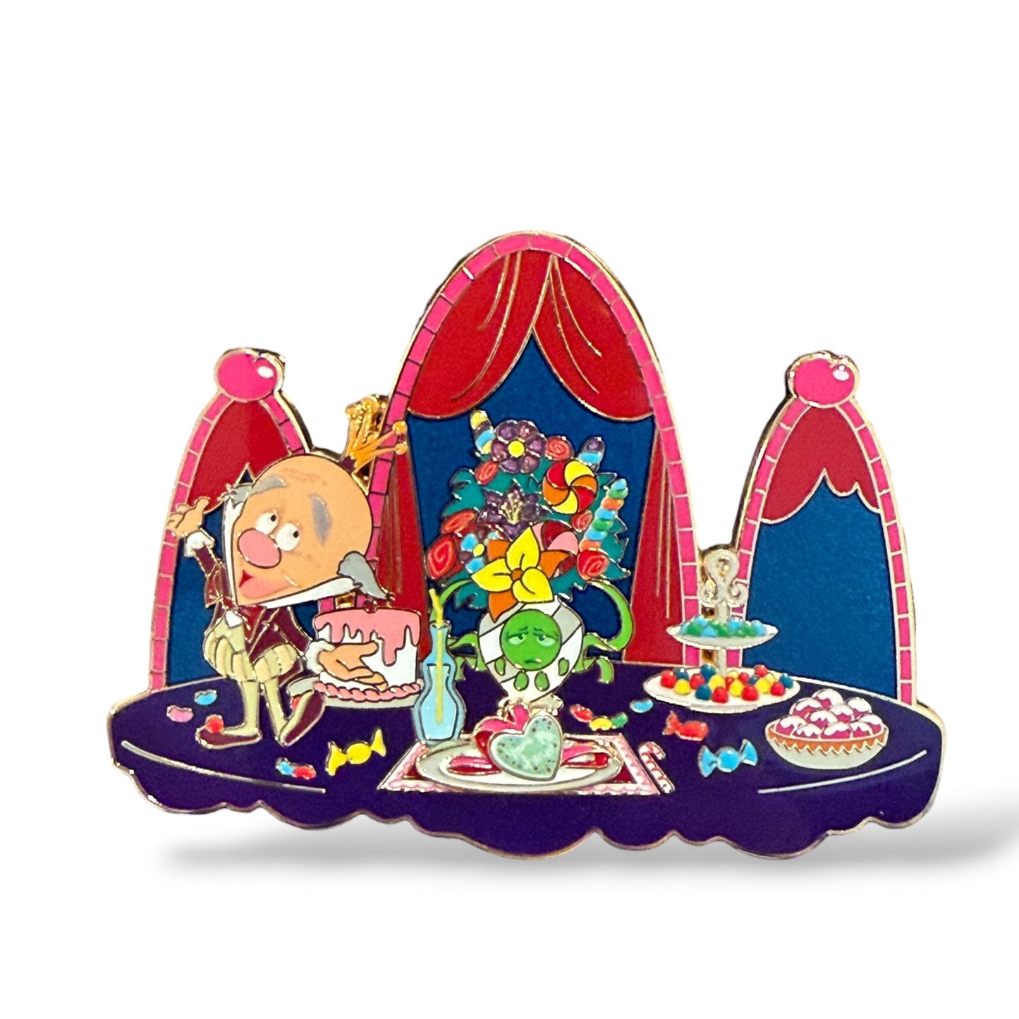 DEC Table For One King Candy Pin