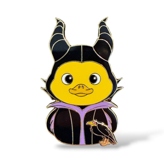 DSSH Disney Ducks Maleficent and Diablo Pin