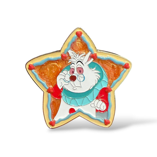 WDI Alice in Wonderland Sugar Cookies Mystery White Rabbit Pin