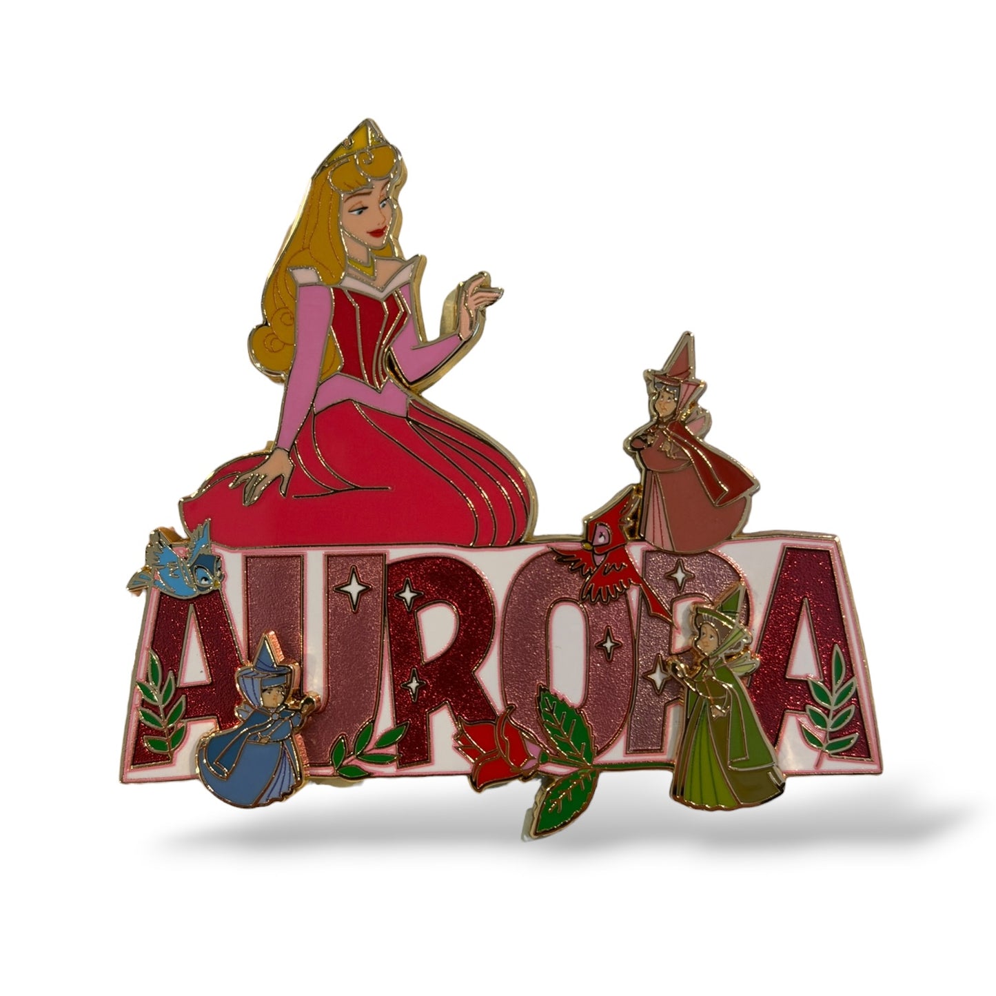 DSSH It's All in a Name Aurora and the Good Fairies Pin