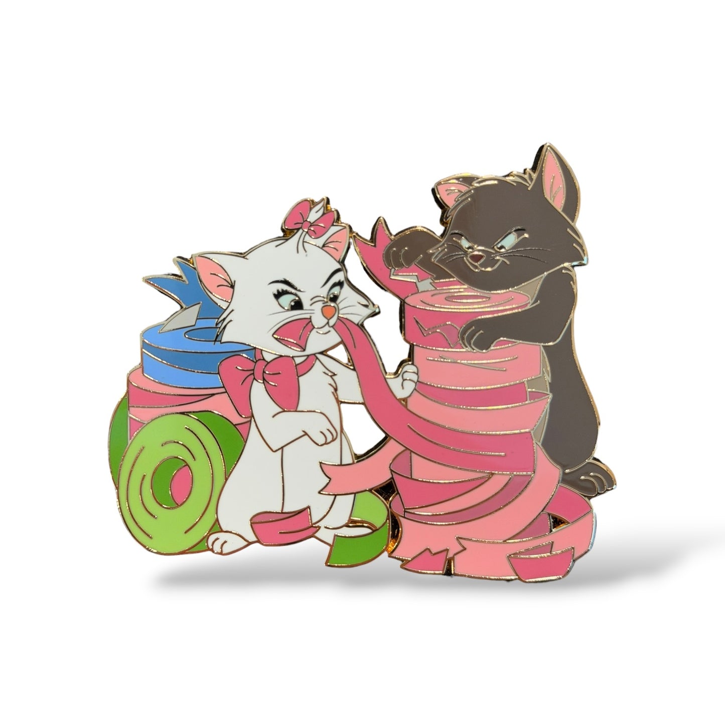 DEC Cat-astrophe Series Marie and Berlioz Pin