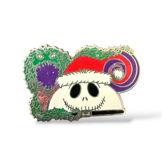 Disney Parks Nightmare Before Christmas Ear Hat Mystery Jack as Sandy Claws Pin