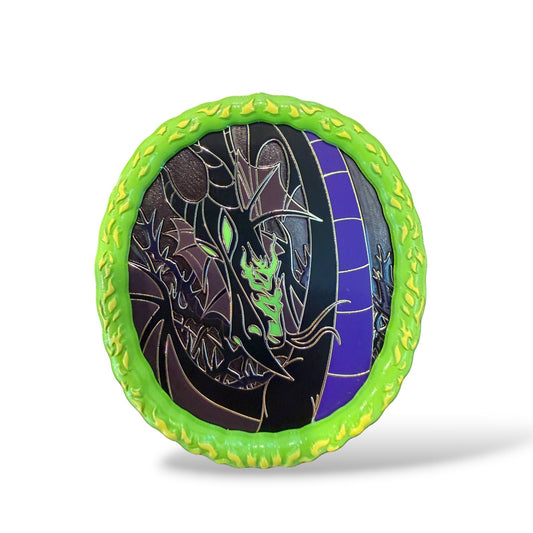 DEC Elements of Nature Collection Fire Series Maleficent Dragon Pin