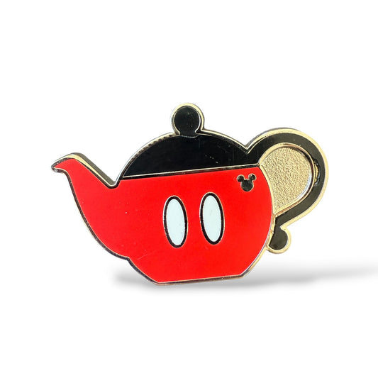 Cast Lanyard Kitchen Essentials Mickey Teapot Hidden Mickey Pin