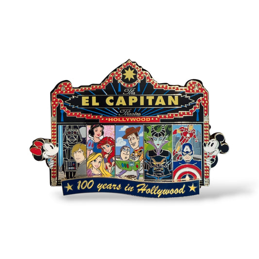 DSSH The El Capitan Theatre Marquee 100 Years in Hollywood Premiere Collection Jumbo Pin