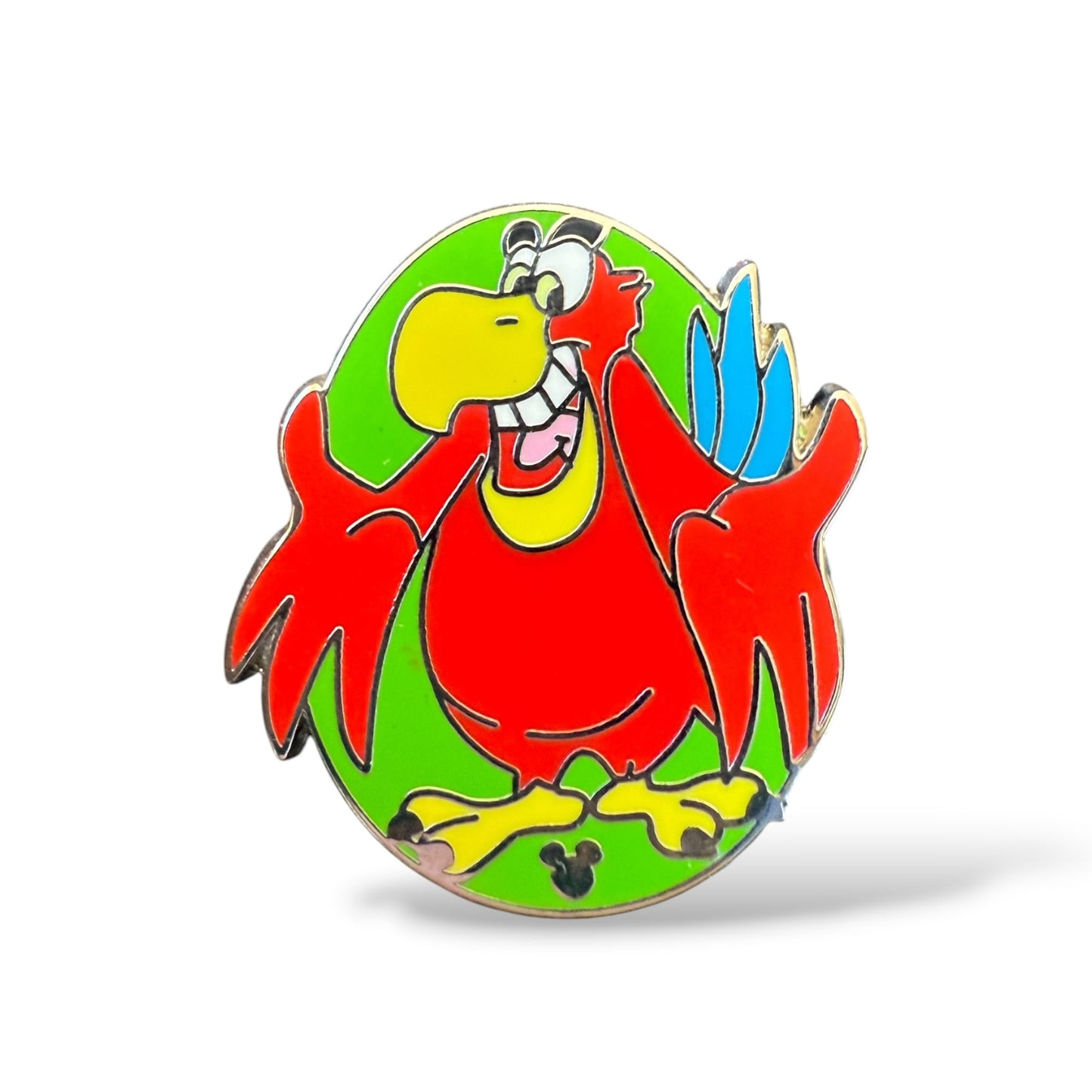 Cast Lanyard Bird Eggs Iago Hidden Mickey Pin