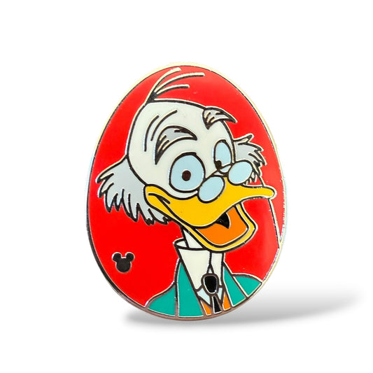 Cast Lanyard Disney Ducks Ludwig von Drake Hidden Mickey Pin