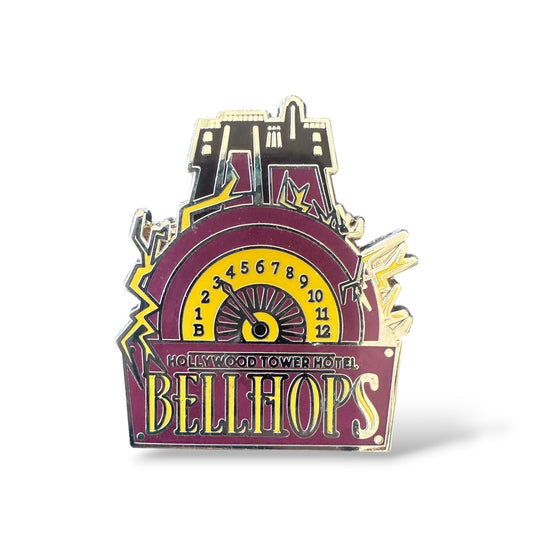 DLR Disney Mascots Mystery Hollywood Tower Hotel Bellhops Pin