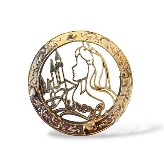 DSSH Grand Pin Trading Event Princess Silhouette Aurora Pin