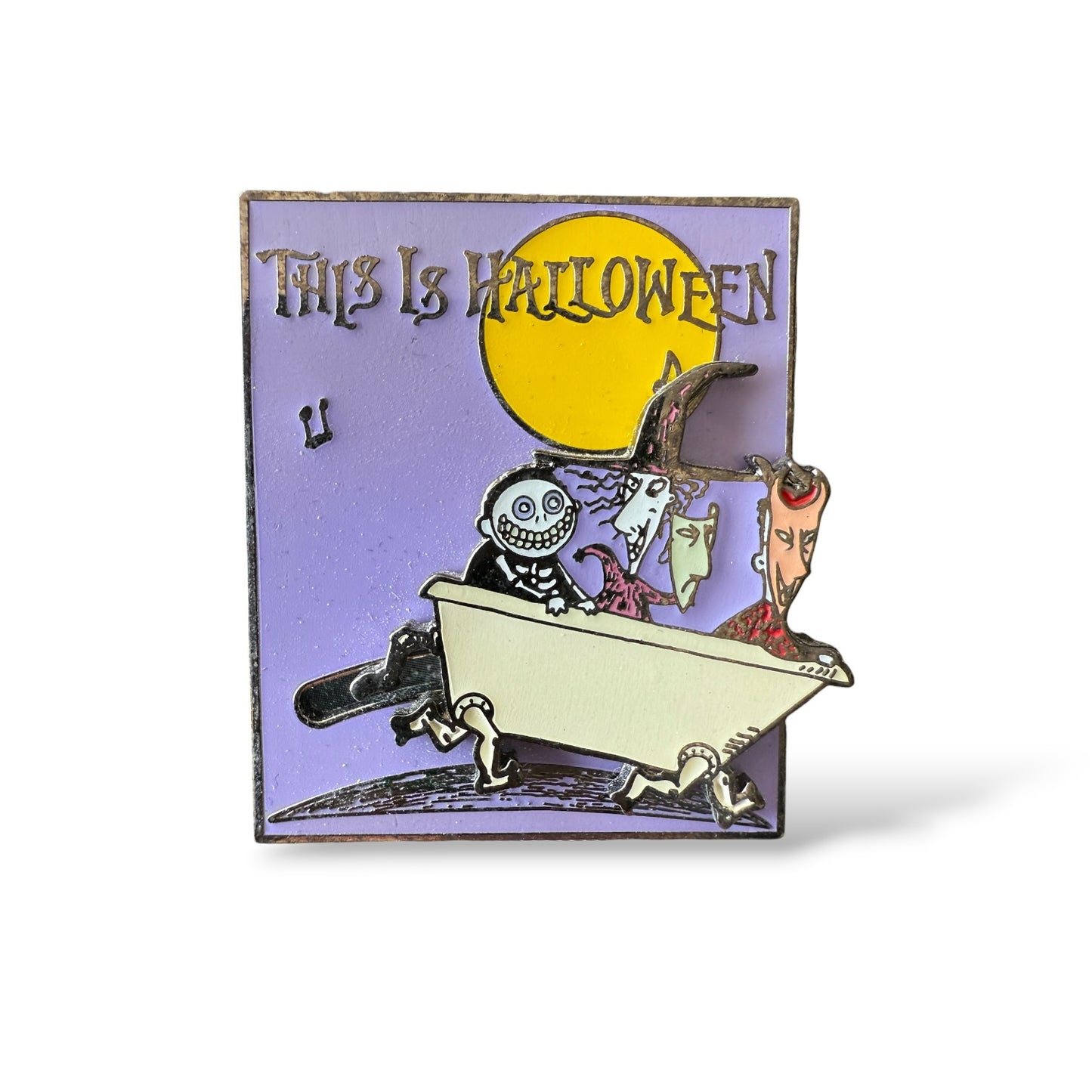 Disney Store Magical Musical Moments Lock, Shock, and Barrel This is Halloween Pin