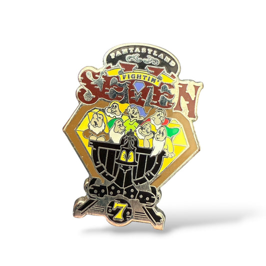 DLR Disney Mascots Mystery Fantasyland Fightin' Seven Pin