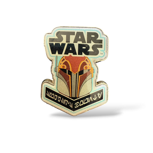 Disney Parks Star Wars: Rebels Sabine Wren Mandalorian Helmet Pin