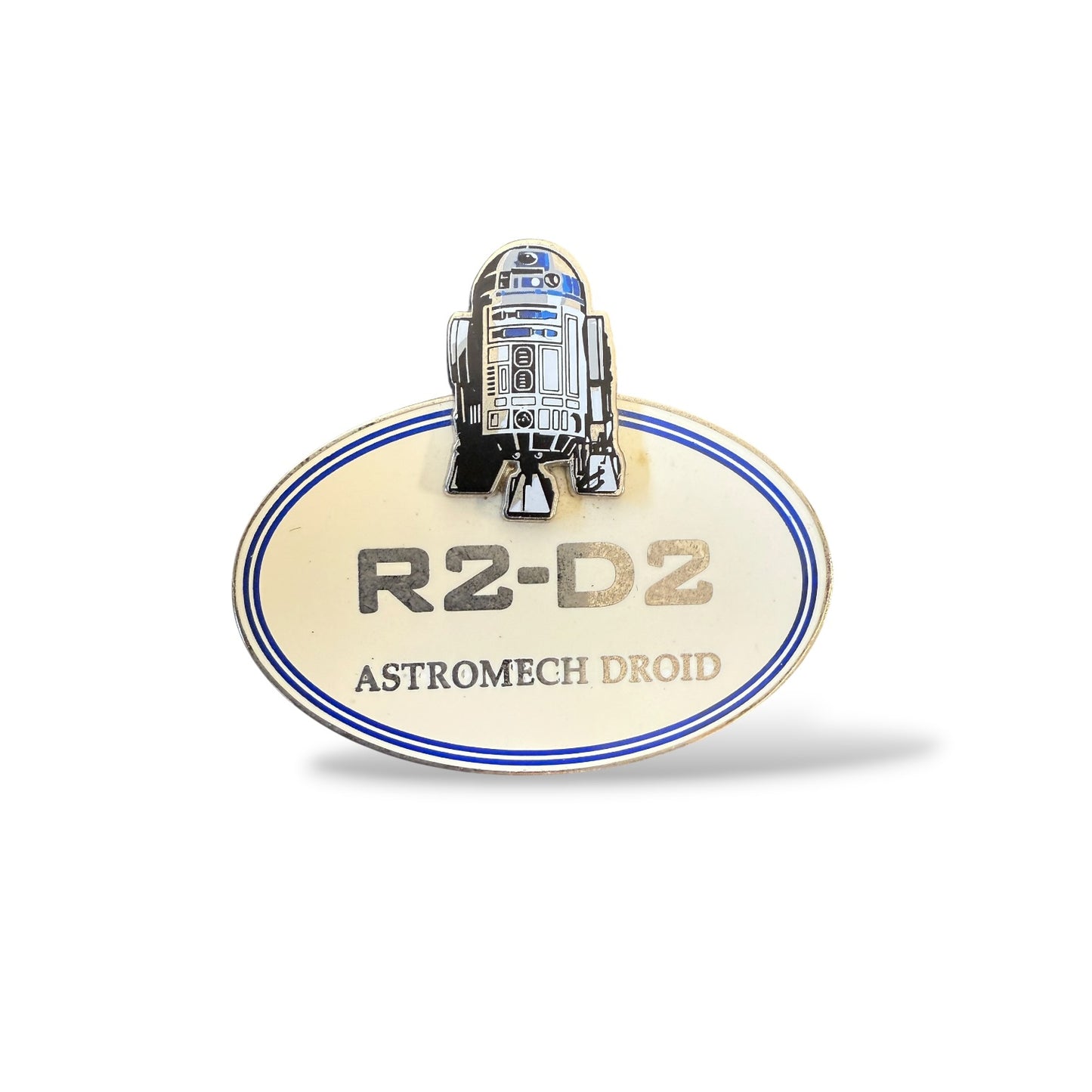 DEC Star Wars R2-D2 Astromech Droid Name Tag Replica Pin